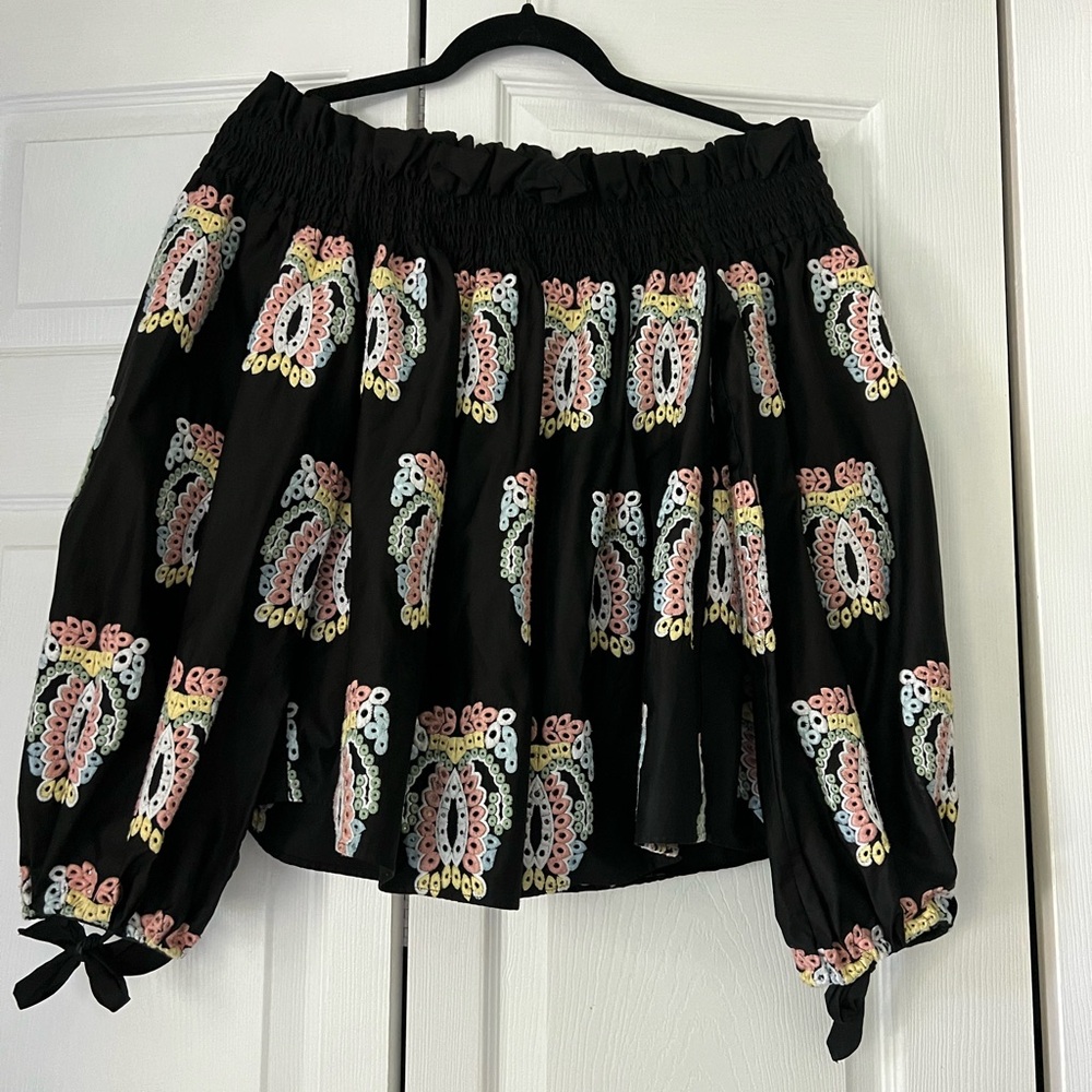 Caroline Constas “Lou” off the shoulder top - Picture 10 of 11